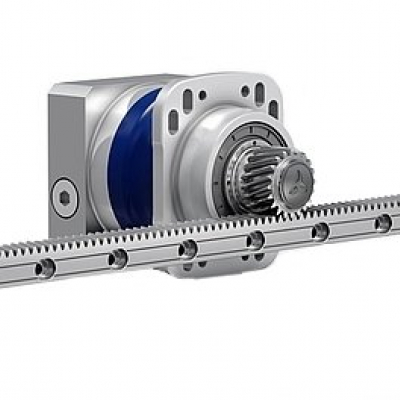 Performance Linear System with planetary gearhead XP+, Performance Class pinion and innovative rack