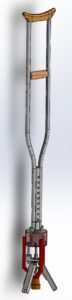 Self-Standing Crutch Prototype
